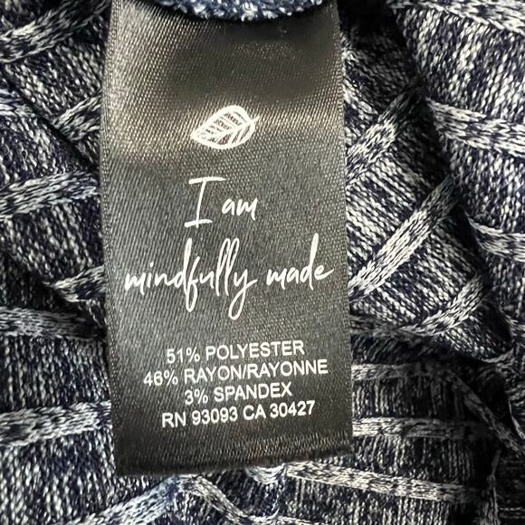 Nic Zoe Long Sleeve Cowl Neck Sweatshirt Size Small - Picture 8 of 8